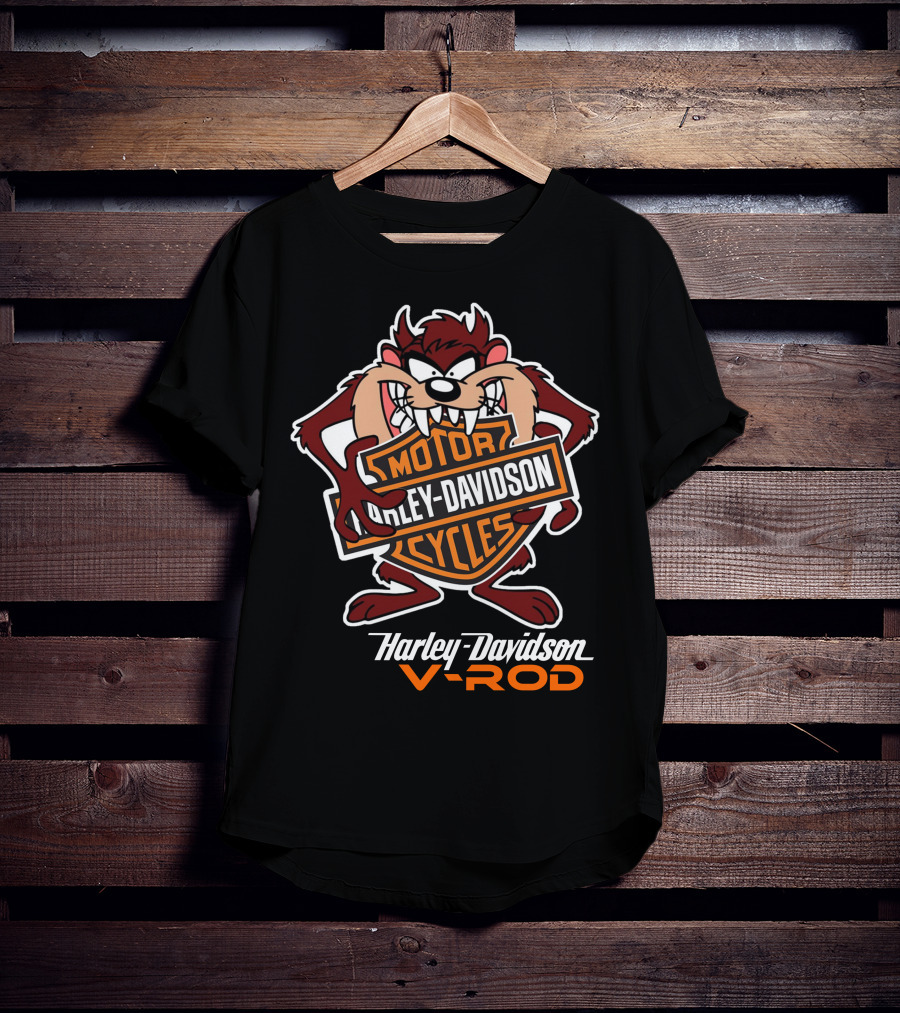 Harley Davidson V-Rod Taz Holding T-Shirt