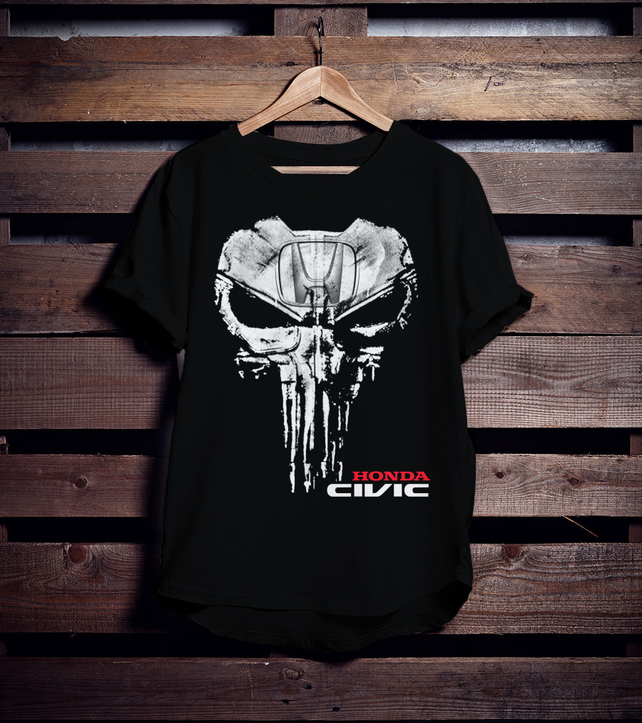 Honda Civic Skull T-Shirt