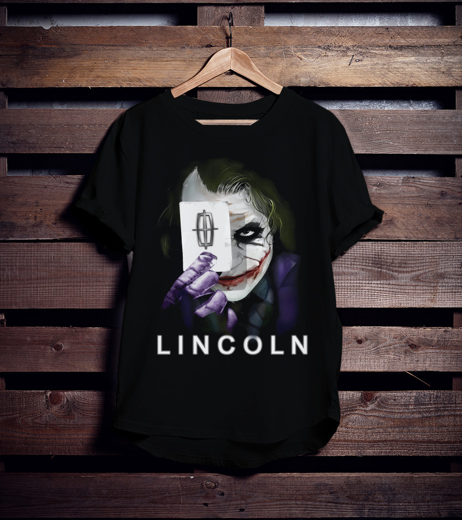 Lincoln Joker Card T-Shirt