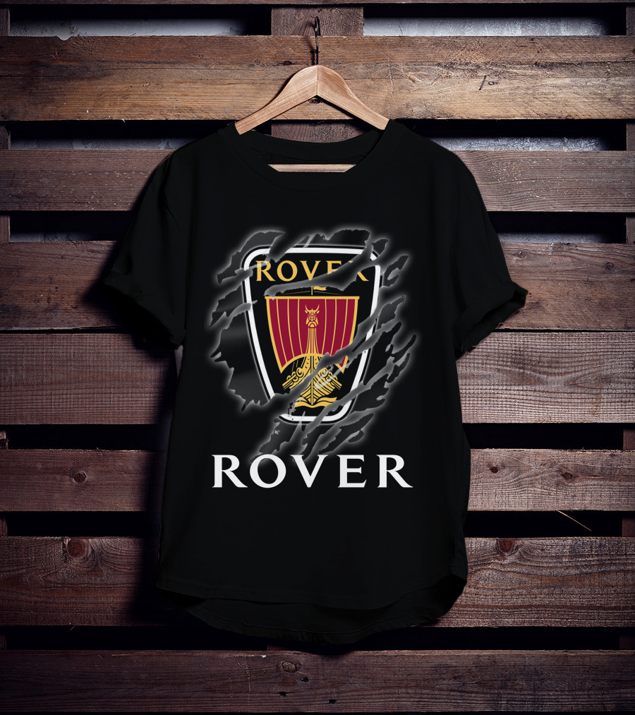 Rover Shield Emblem Claw Marks Rover12 T-Shirt