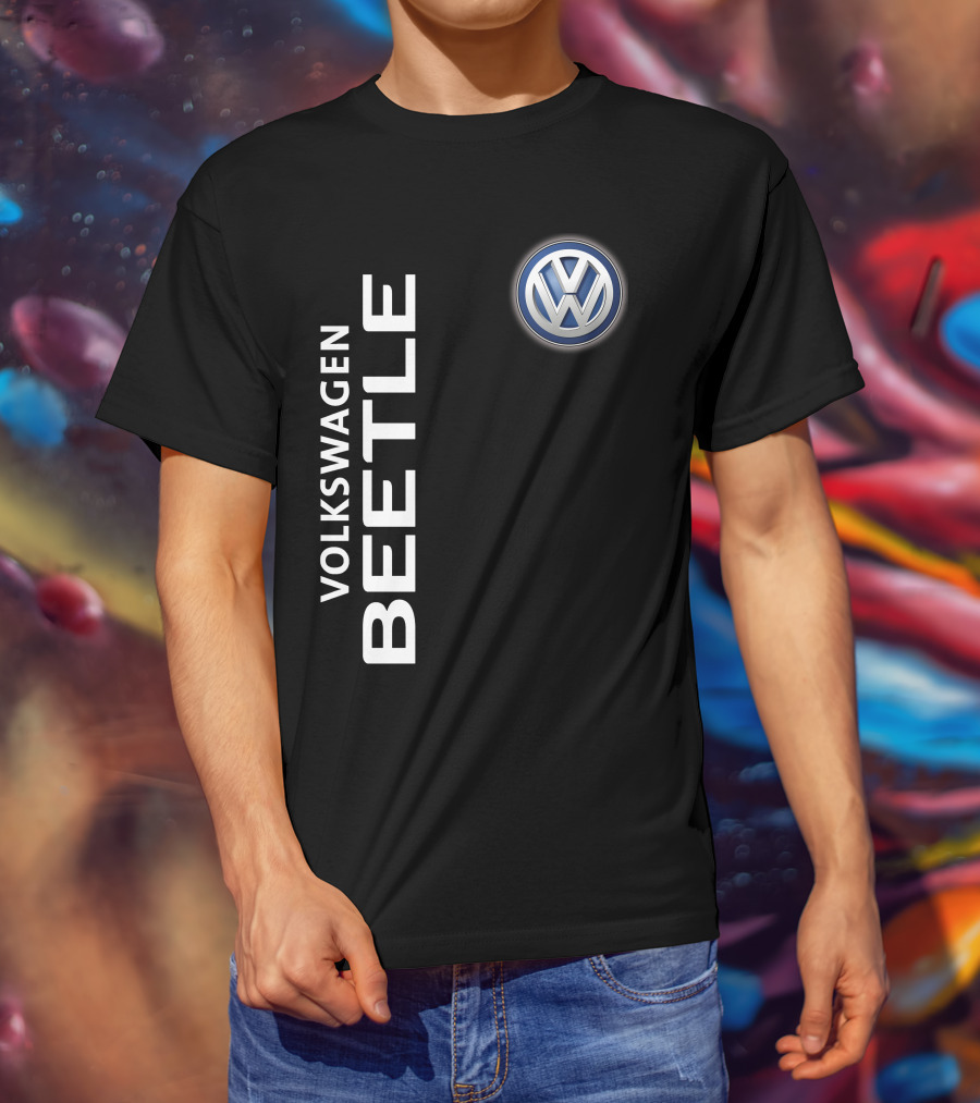 Volkswagen Beetle Vw Logo Classic Car T-Shirt