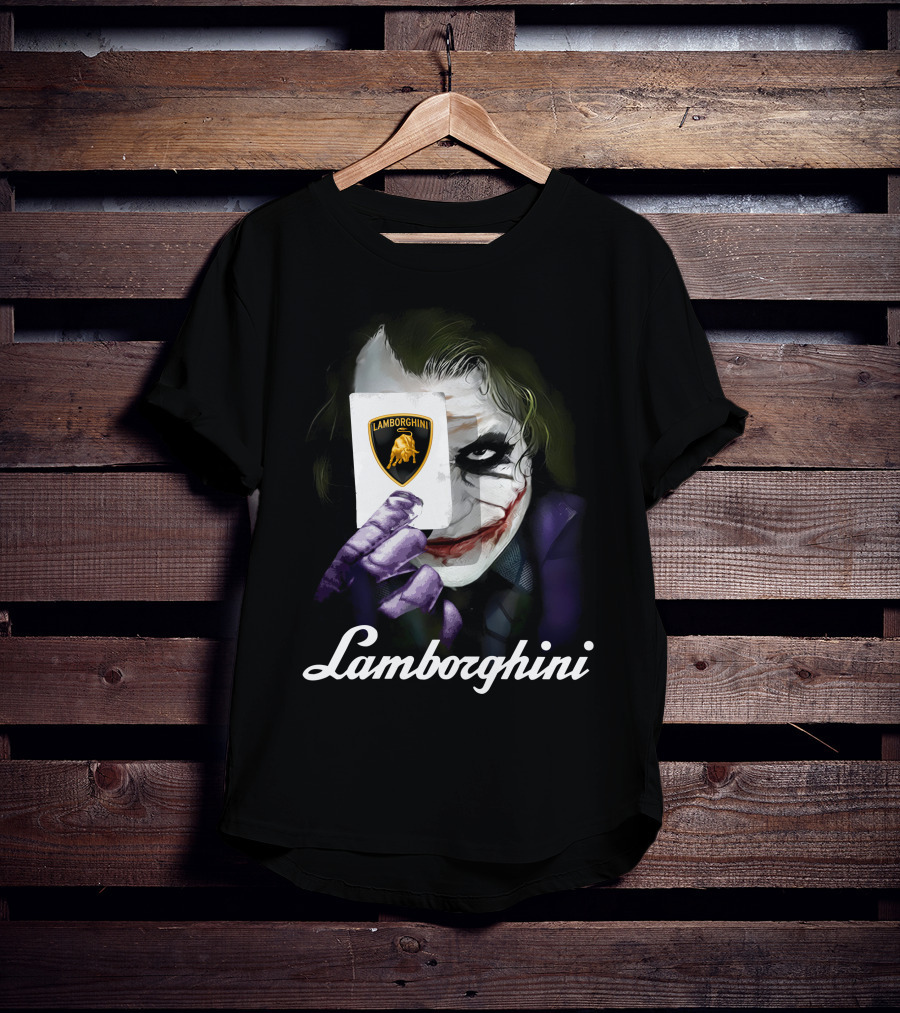Lamborghini Joker Card Fusion T-Shirt