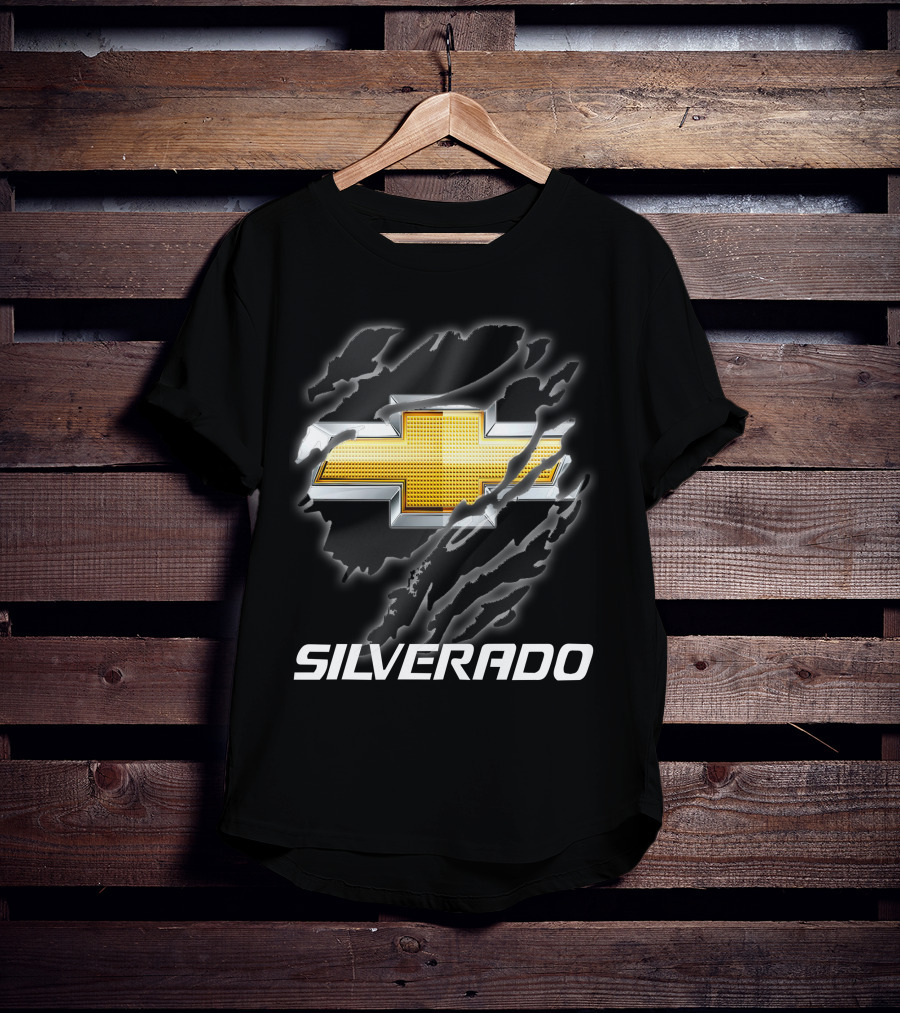 Silverado Chevrolet Logo Claw Mark T-Shirt