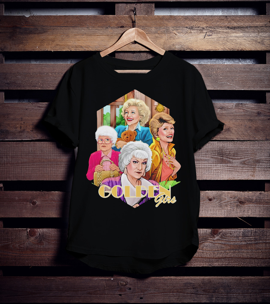 Golden Girls Iconic TV Show Characters T-Shirt