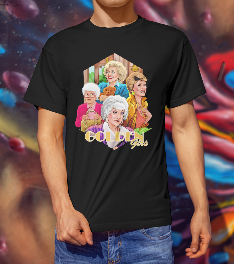 Golden Girls Iconic TV Show Characters T-Shirt