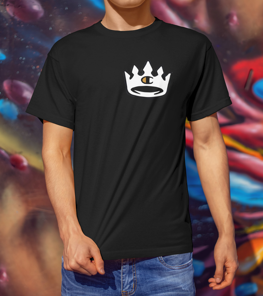OTK Merchs Crown Logo Champion Collab T-Shirt