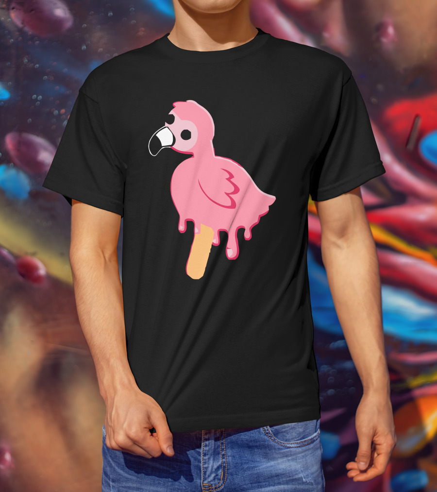 Flimflam Flamingo Popsicle Merch T-Shirt