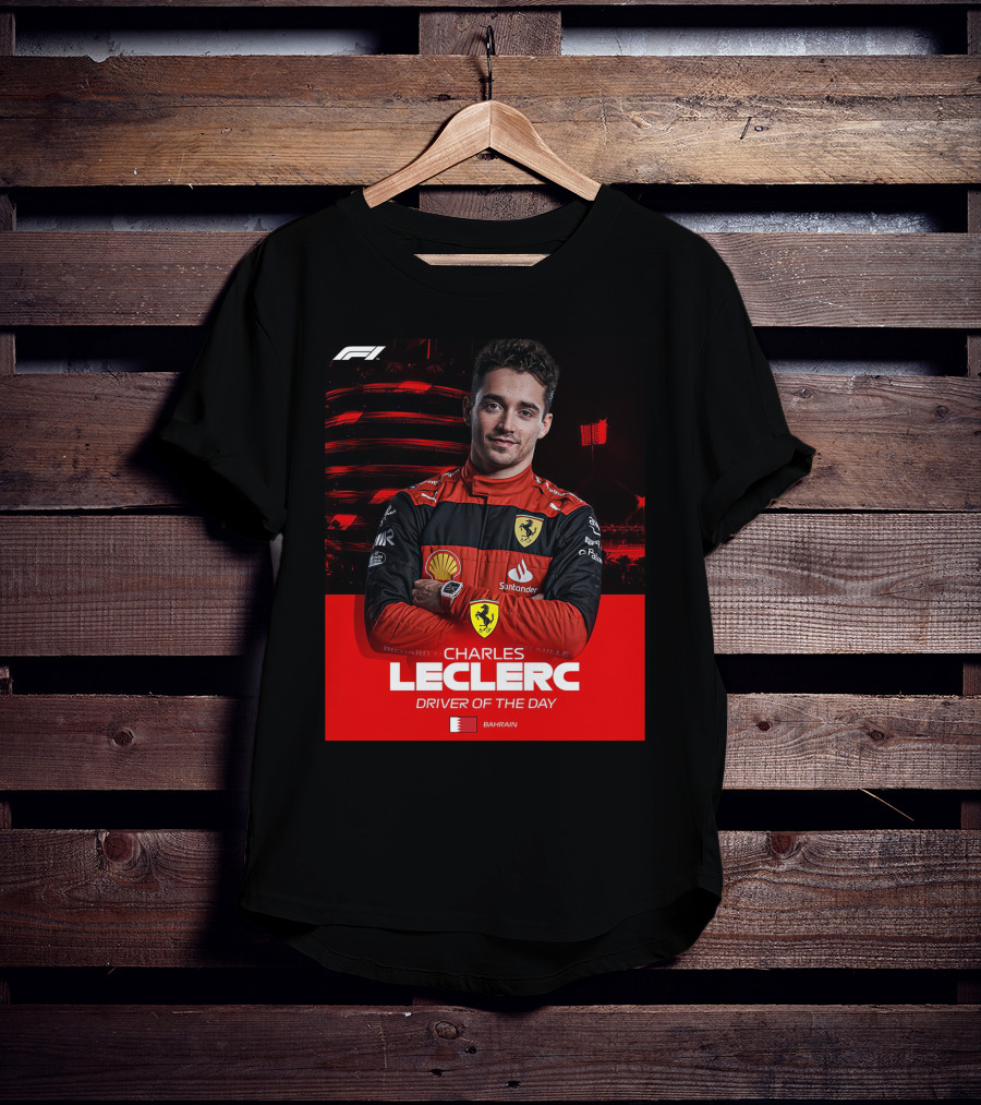 F1 Charles Leclerc Driver Of The Day Bahrain T-Shirt