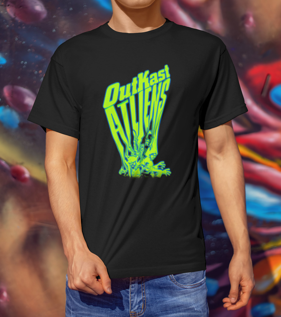 OutKast ATLiens Retro Sci-Fi Neon T-Shirt