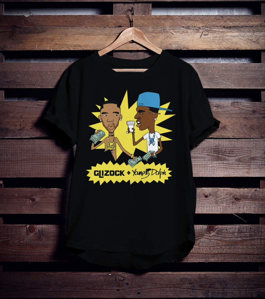 Glizock Young Dolph Paper Route Empire Merch T-Shirt