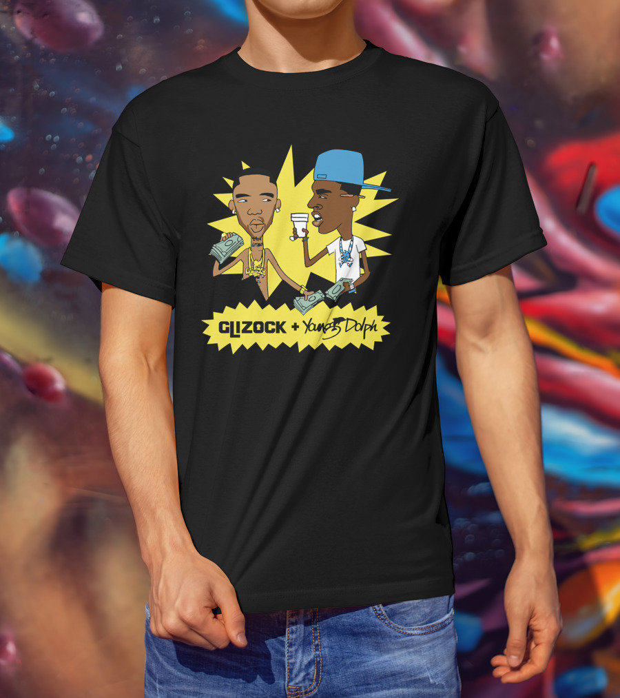 Glizock Young Dolph Paper Route Empire Merch T-Shirt