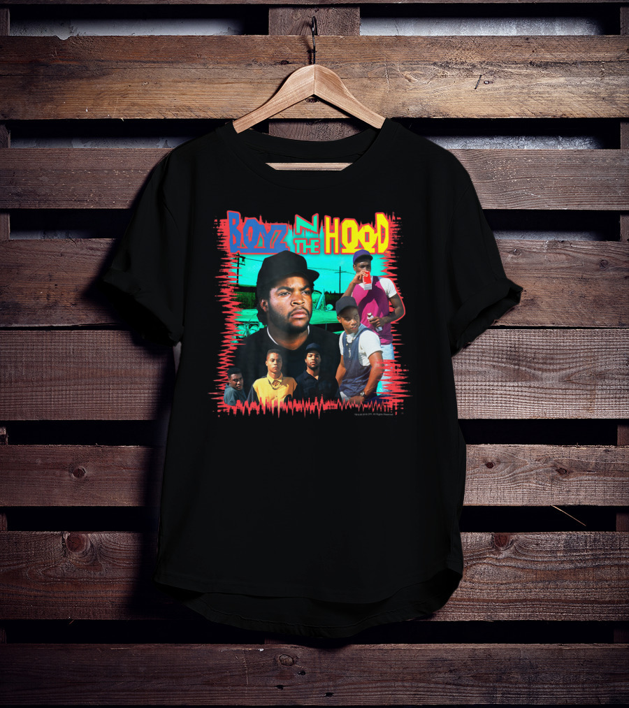 Boyz N The Hood Movie Characters And Scenes Compilation T-Shirt
