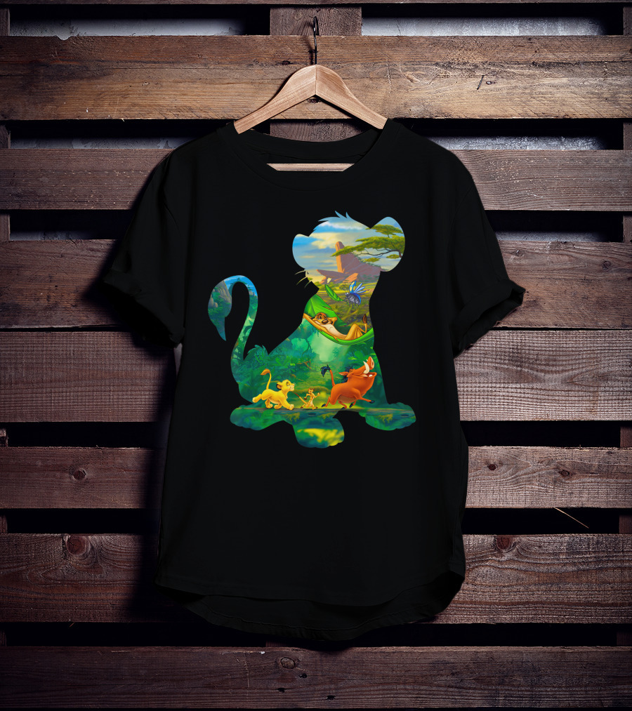 Disney Lion King Simba Pumbaa Timon Adventure T-Shirt