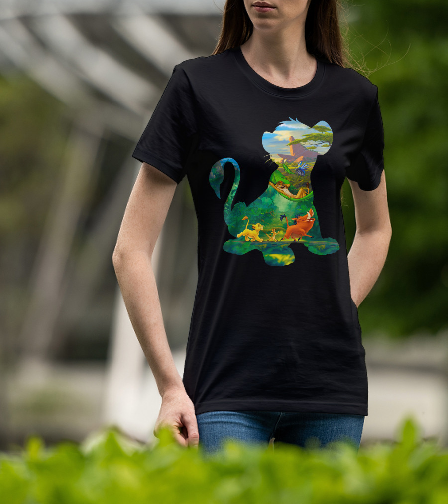 Disney Lion King Simba Pumbaa Timon Adventure T-Shirt