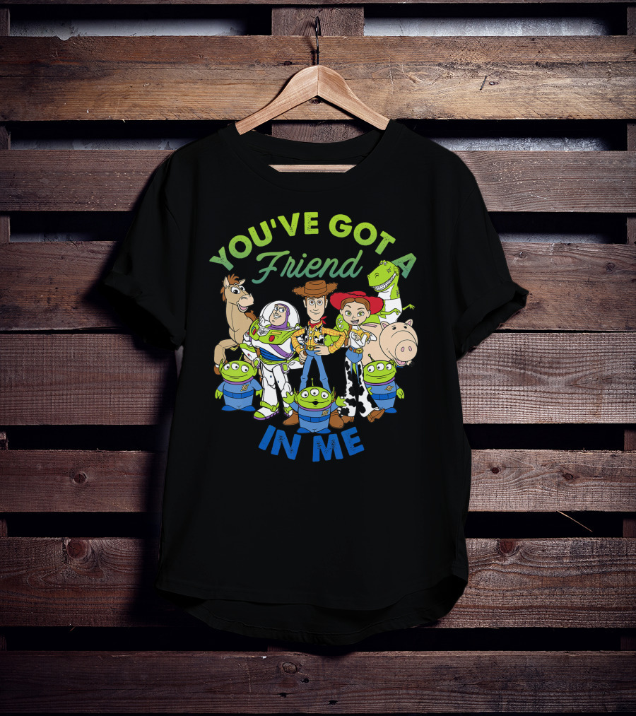 You've Got A Friend In Me Disney Pixar Toy Story Character Group T-Shirt