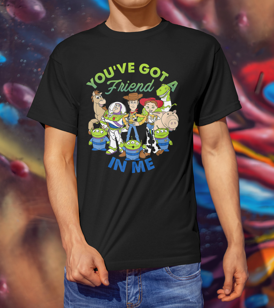 You've Got A Friend In Me Disney Pixar Toy Story Character Group T-Shirt