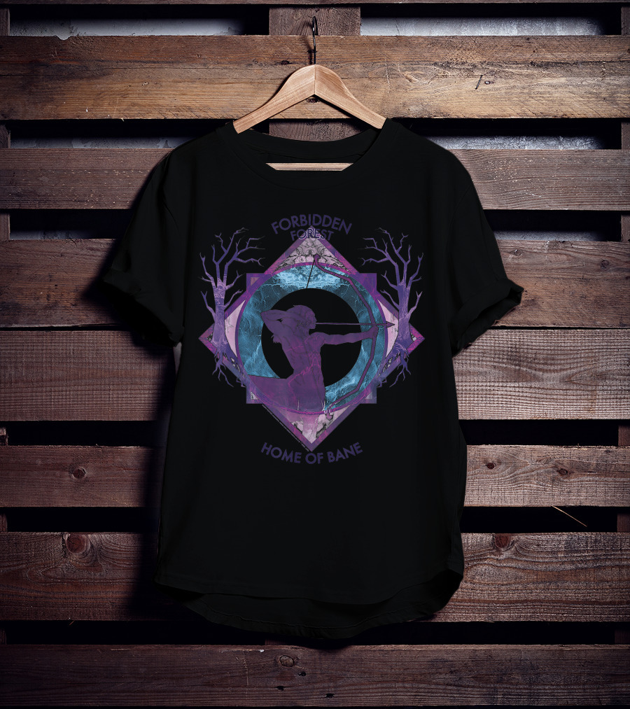 Forbidden Forest Home Of Bane Only Today T-Shirt