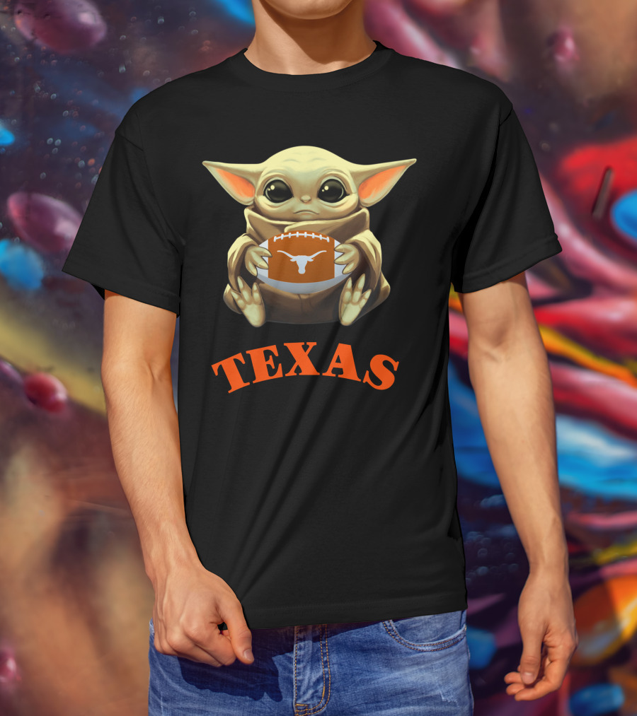 Only Today Texas Baby Alien Football Fan T-Shirt
