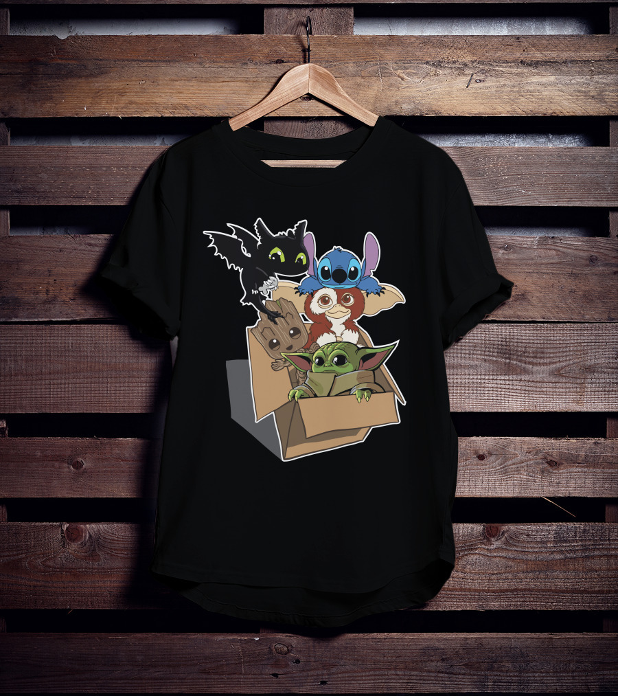 Only Today Cute Creatures In A Box T-Shirt