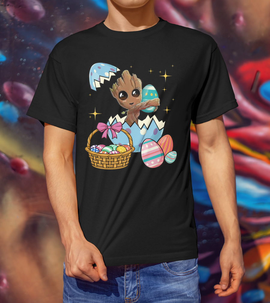 Groot Easter Eggs Only Today T-Shirt