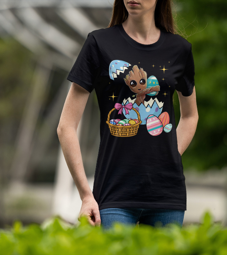 Groot Easter Eggs Only Today T-Shirt