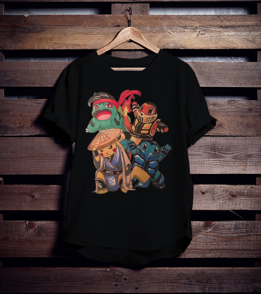Pokémon Mortal Kombat Crossover T-Shirt