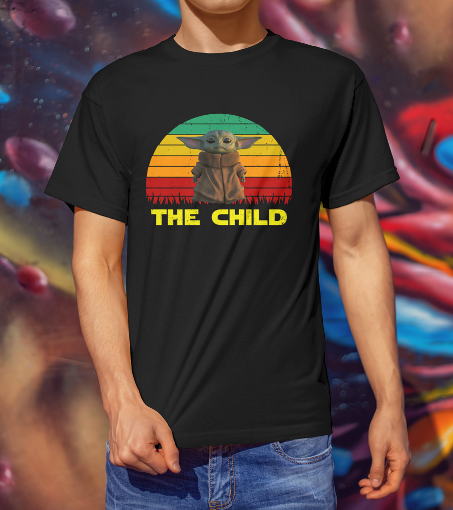 The Child 14 Retro Sunset T-Shirt