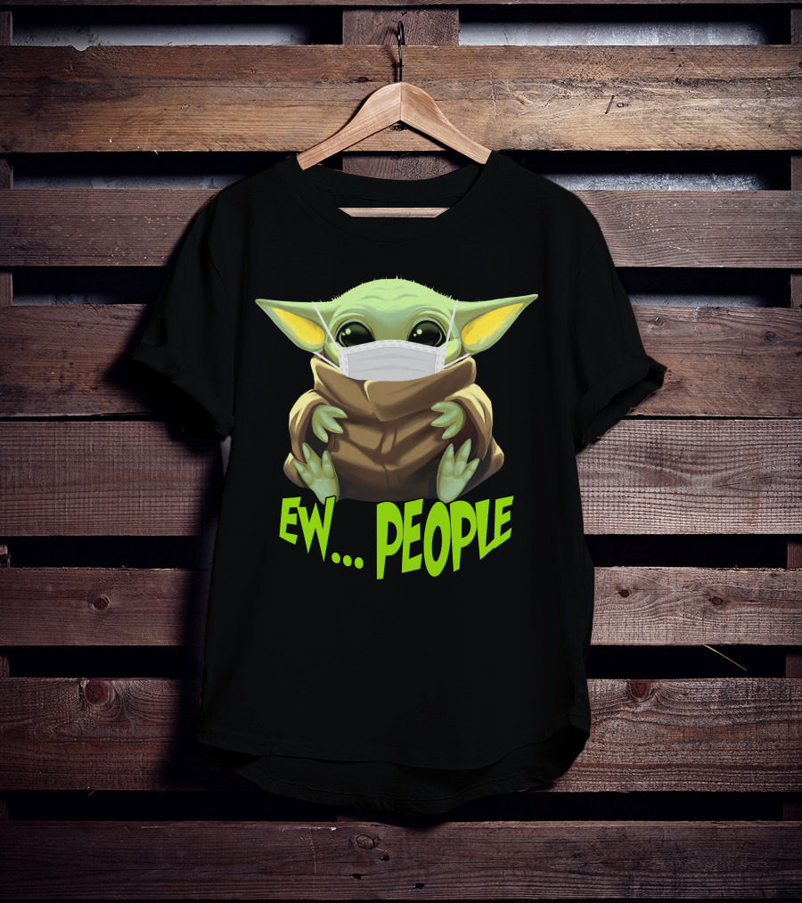 Ew People 36 Baby Alien Mask T-Shirt