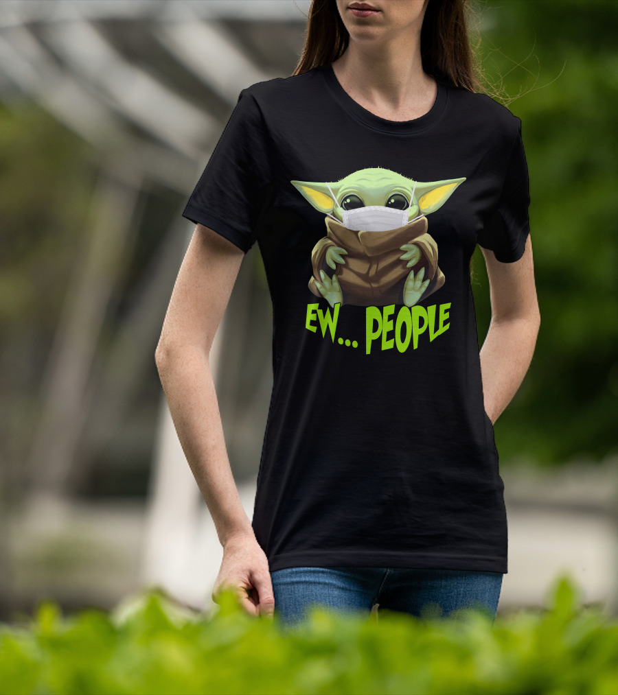 Ew People 36 Baby Alien Mask T-Shirt