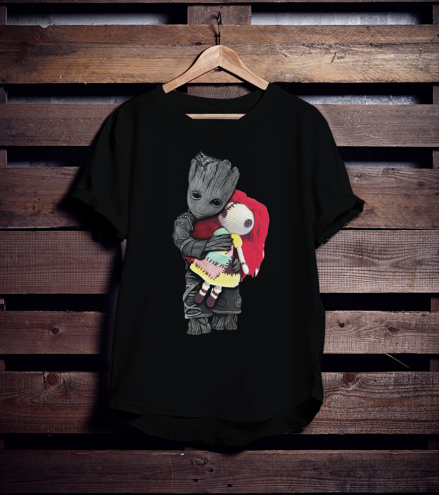 Groot Jack Sally Rug Hug T-Shirt