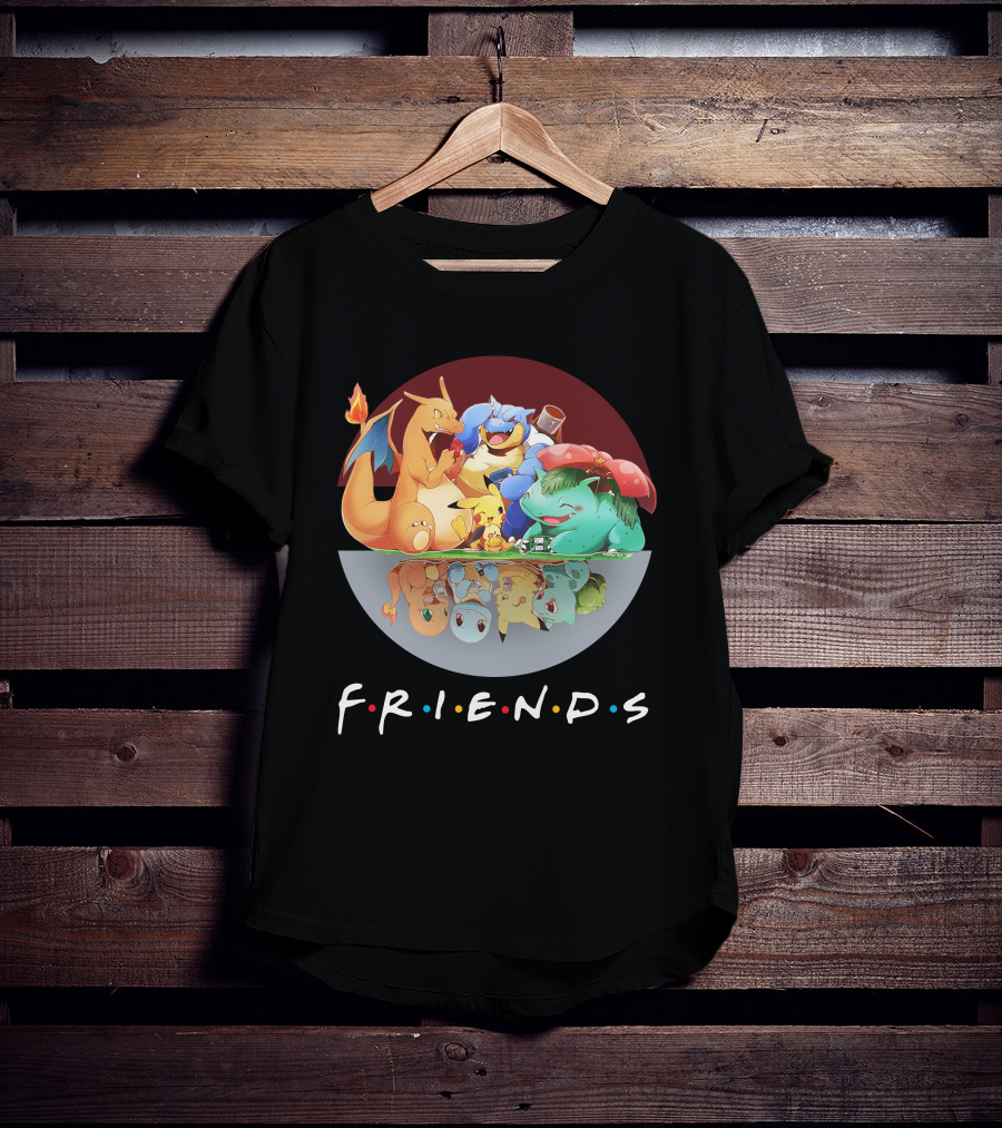 Friends Only Today Pokémon T-Shirt