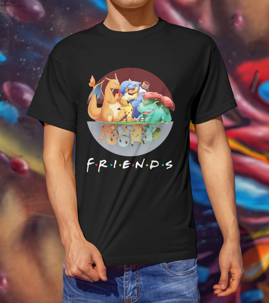 Friends Only Today Pokémon T-Shirt