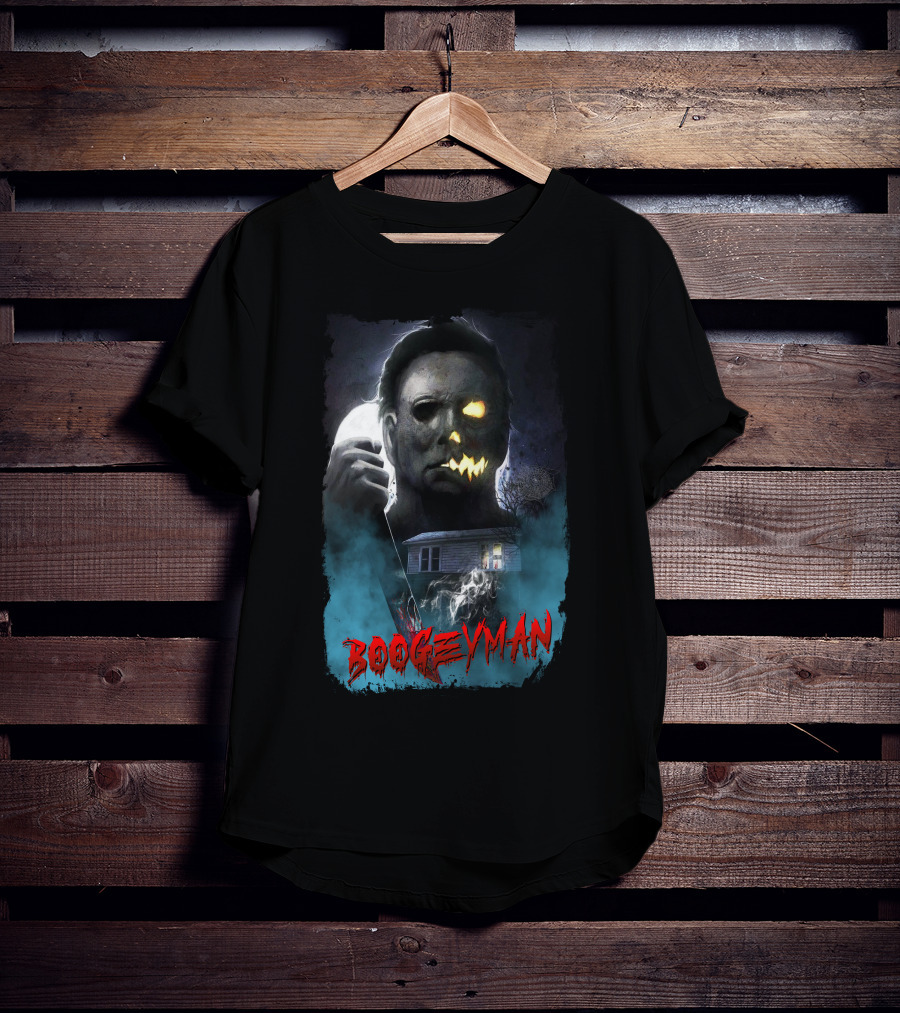 Boogeyman Halloween Horror Only Today T-Shirt