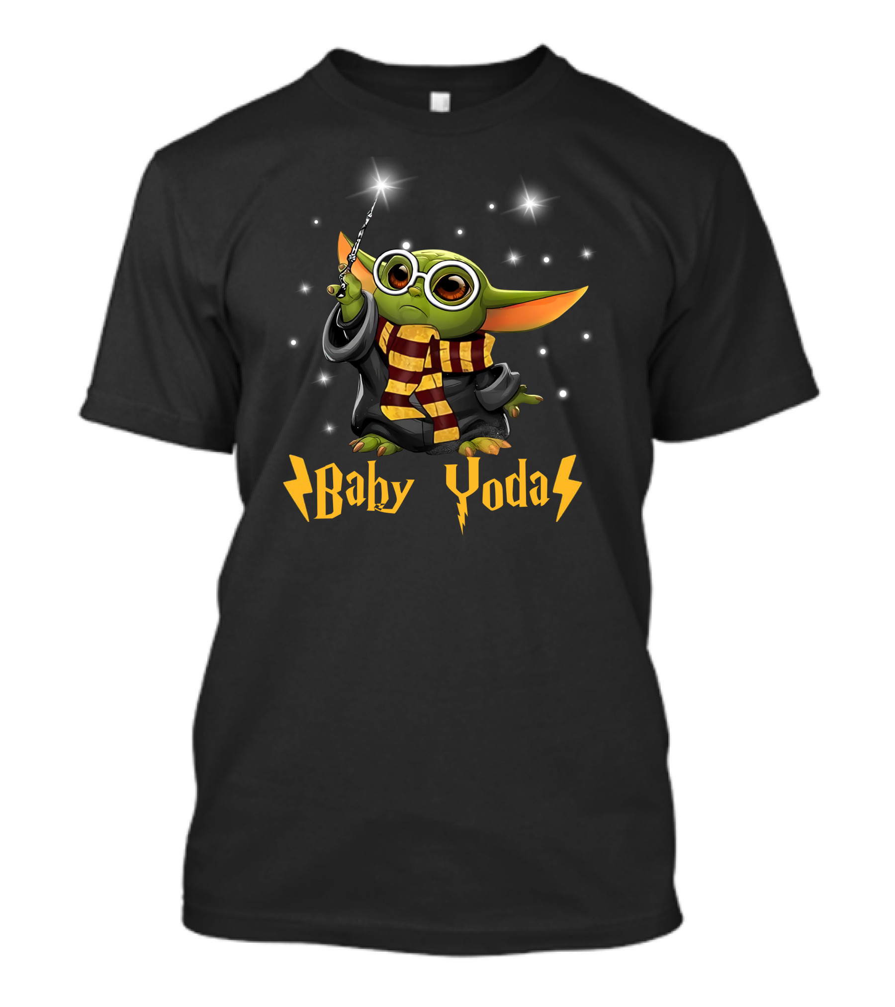 Baby Yoda 23 Magic Wizard Scarf T-Shirt