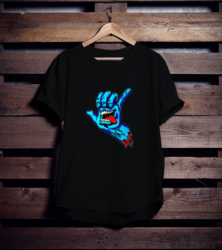 Santa Cruz Screaming Hand Hang Loose Gesture T-Shirt