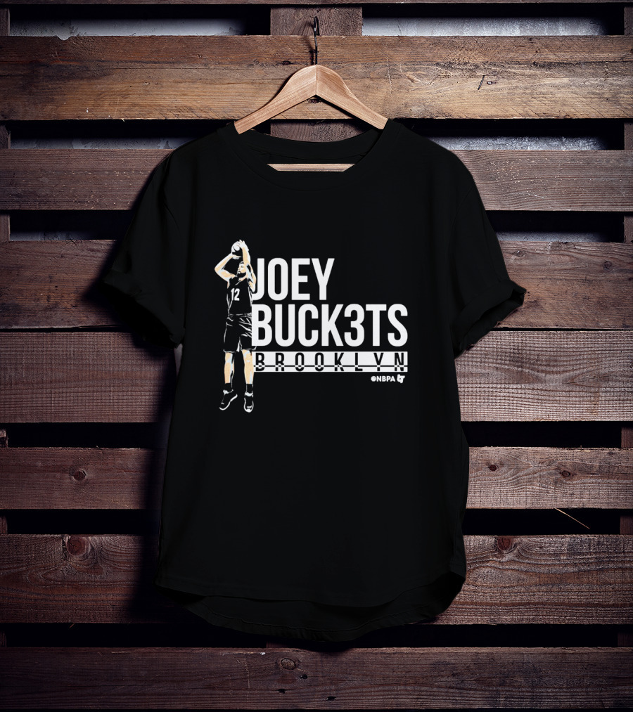 Joey Buck3Ts Brooklyn Nbpa Basketball Player T-Shirt
