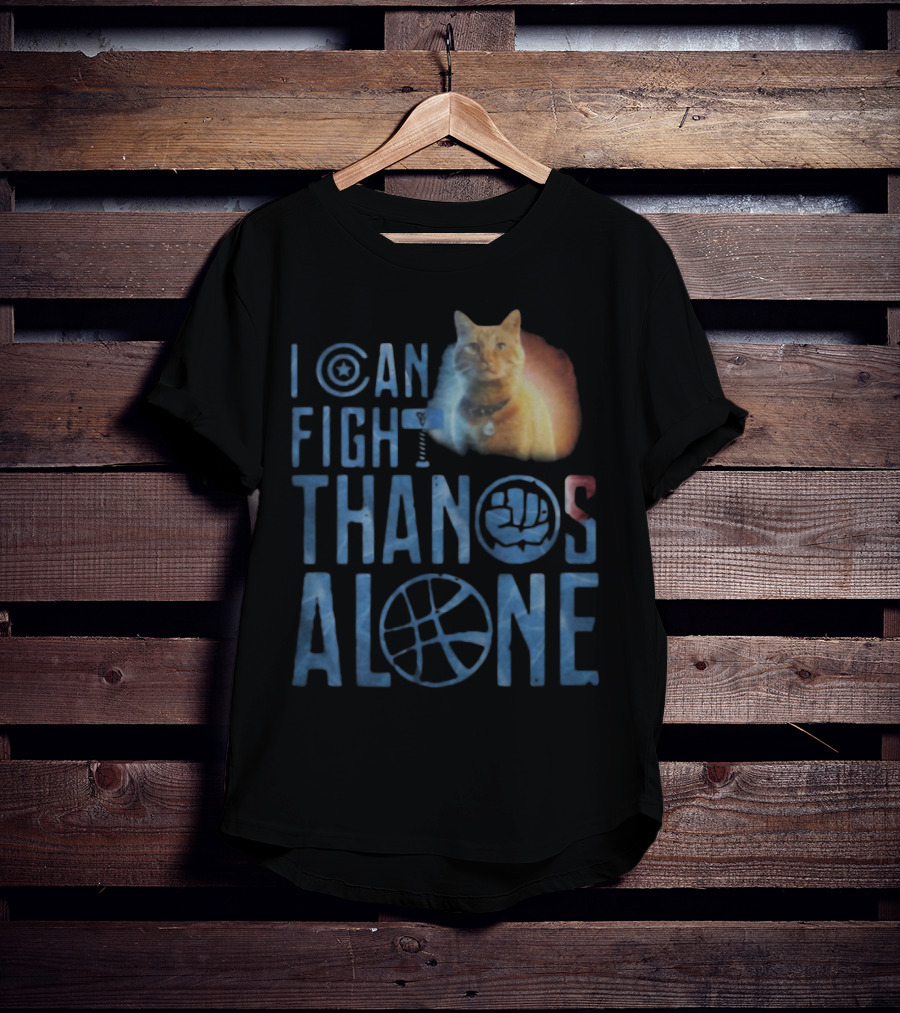 Cat Goose Empowered By Avengers To Defeat Thanos Independently T-Shirt