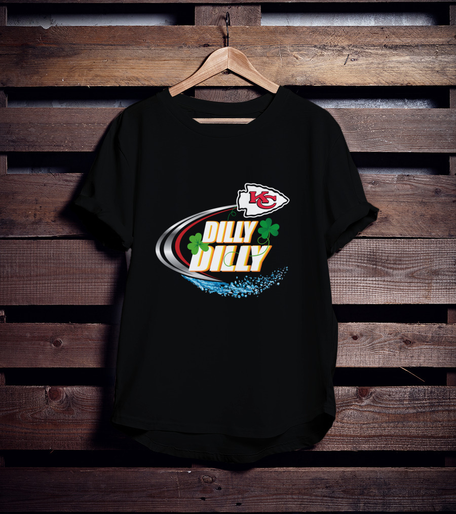 Dilly Dilly Kansas City Chiefs Shamrock T-Shirt
