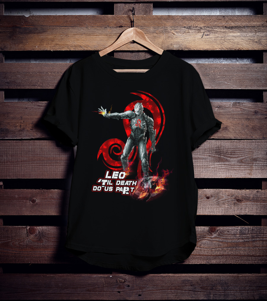 Leo 'Til Death Do Us Part Ironman Marvel Fans Heroic T-Shirt