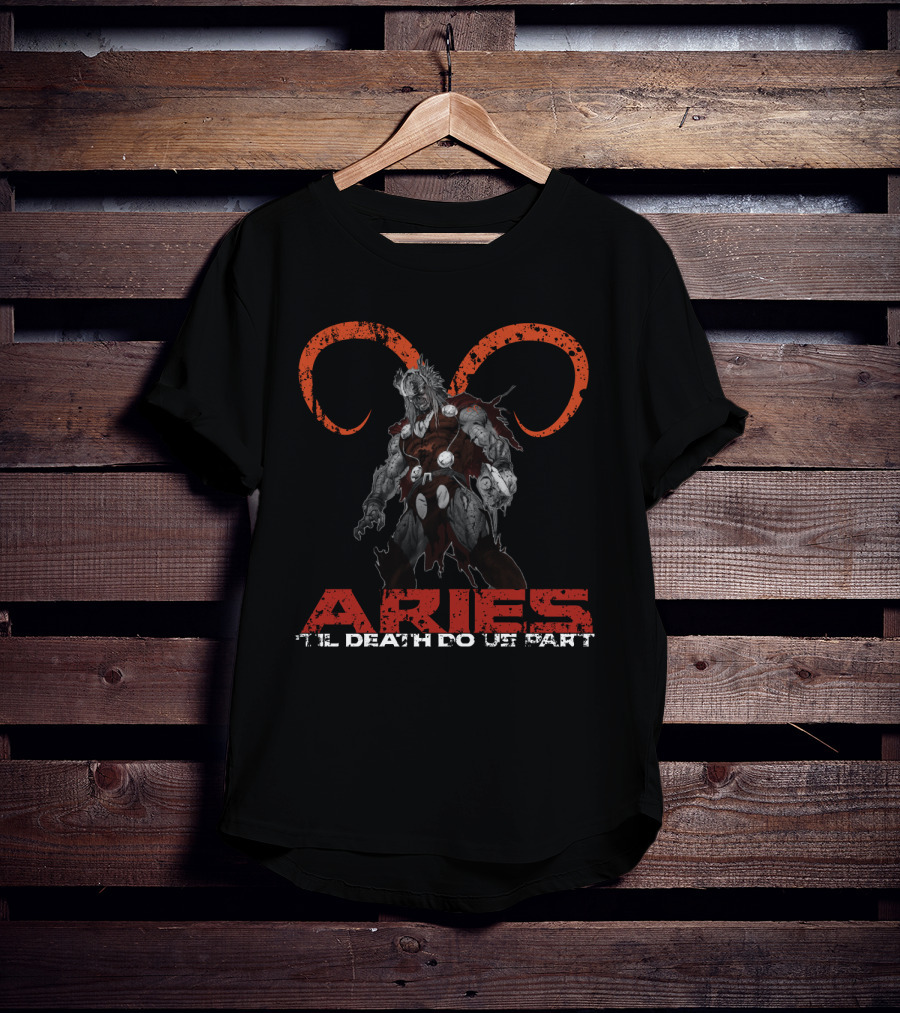Aries 'Til Death Do Us Part Thor Zombie Marvel T-Shirt