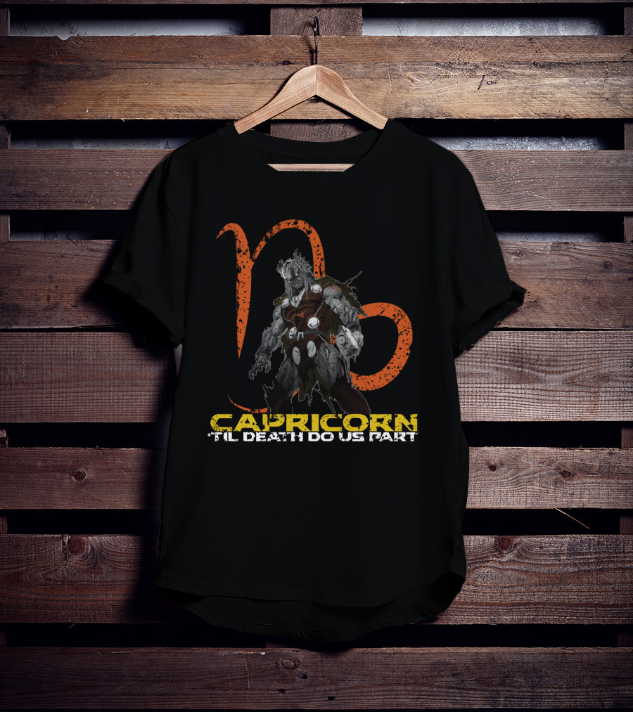 Marvel Zombie Thor Capricorn 'Til Death Do Us Part T-Shirt