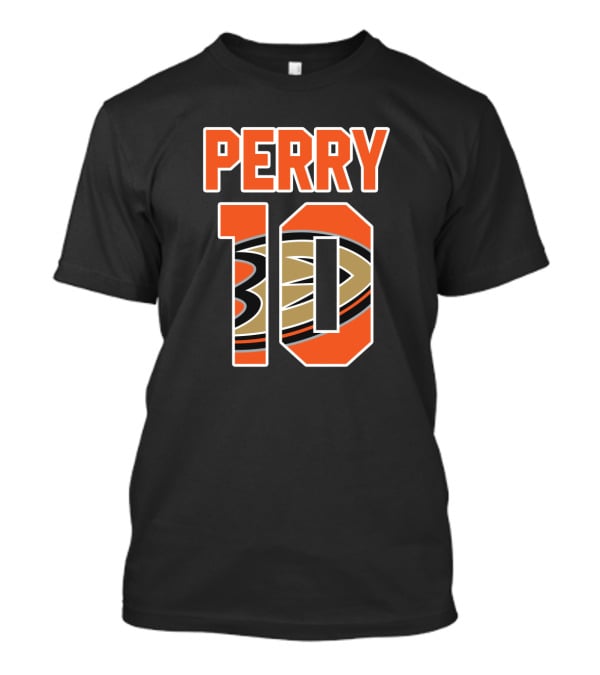 Perry 10 Anaheim Ducks NHL Hockey Jersey T-Shirt