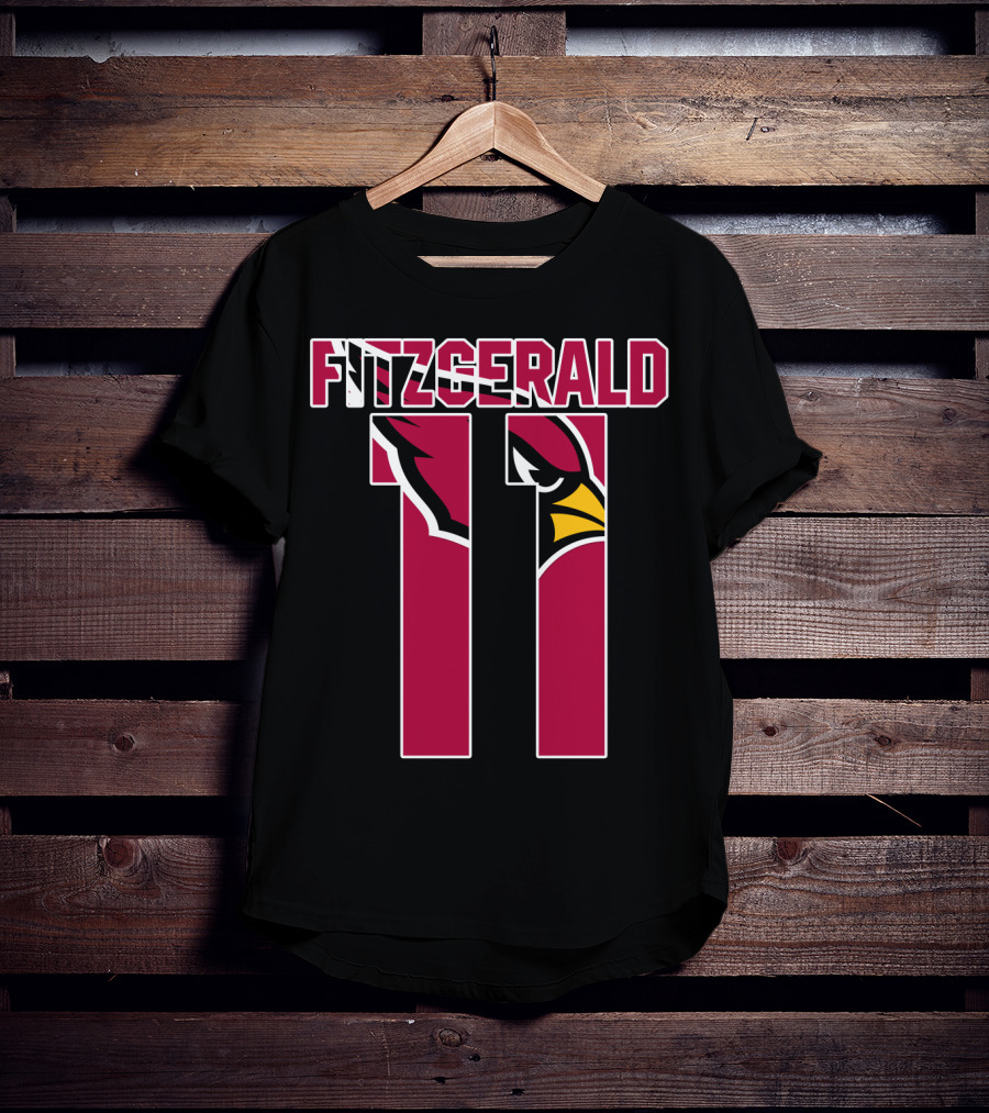 Fitzgerald 11 Arizona Cardinals Player Jersey T-Shirt