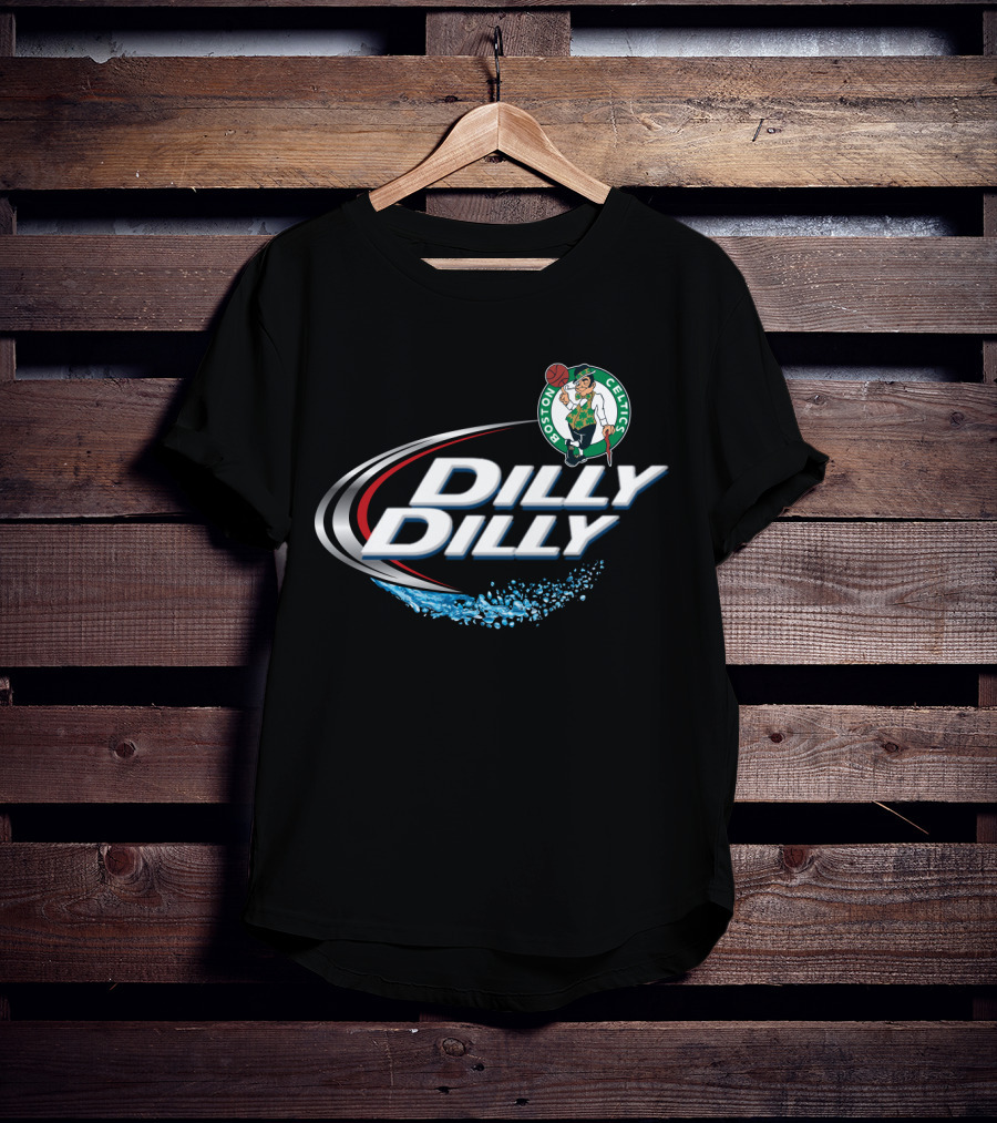 Boston Celtics Dilly Dilly Fan Apparel With Iconic Basketball Team T-Shirt
