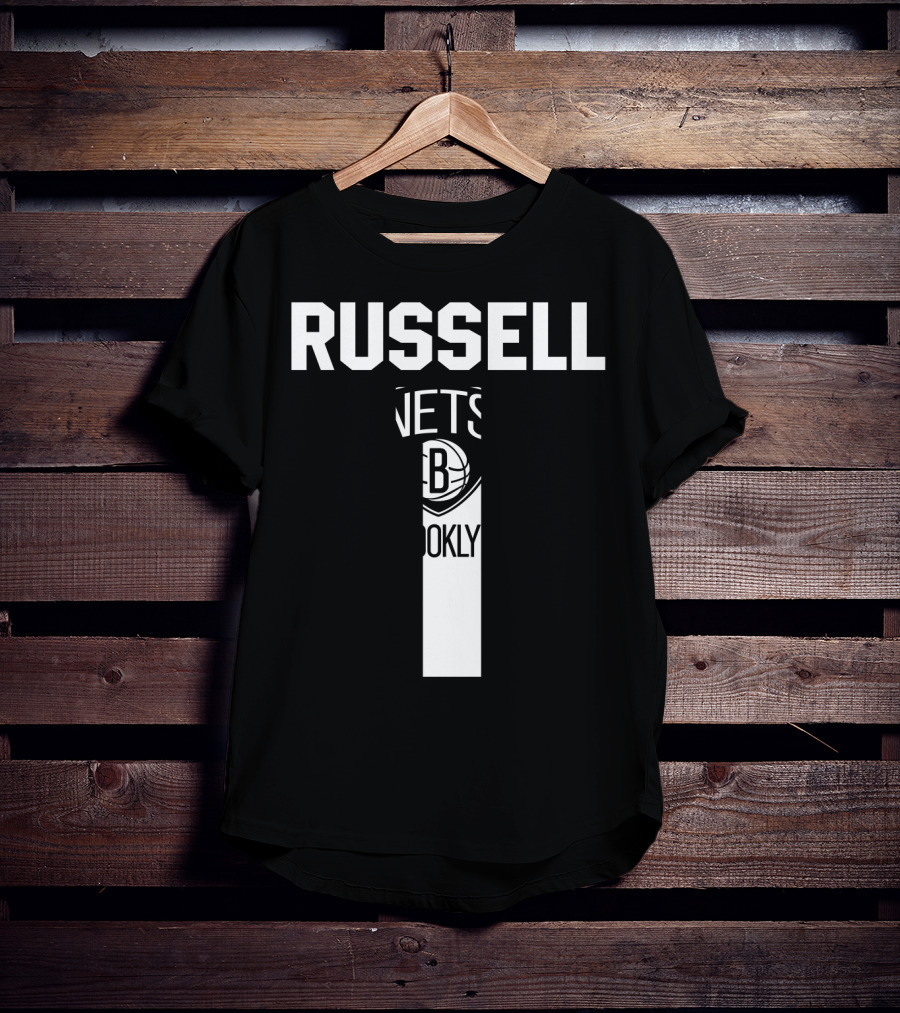 Russell Brooklyn Nets 1 T-Shirt