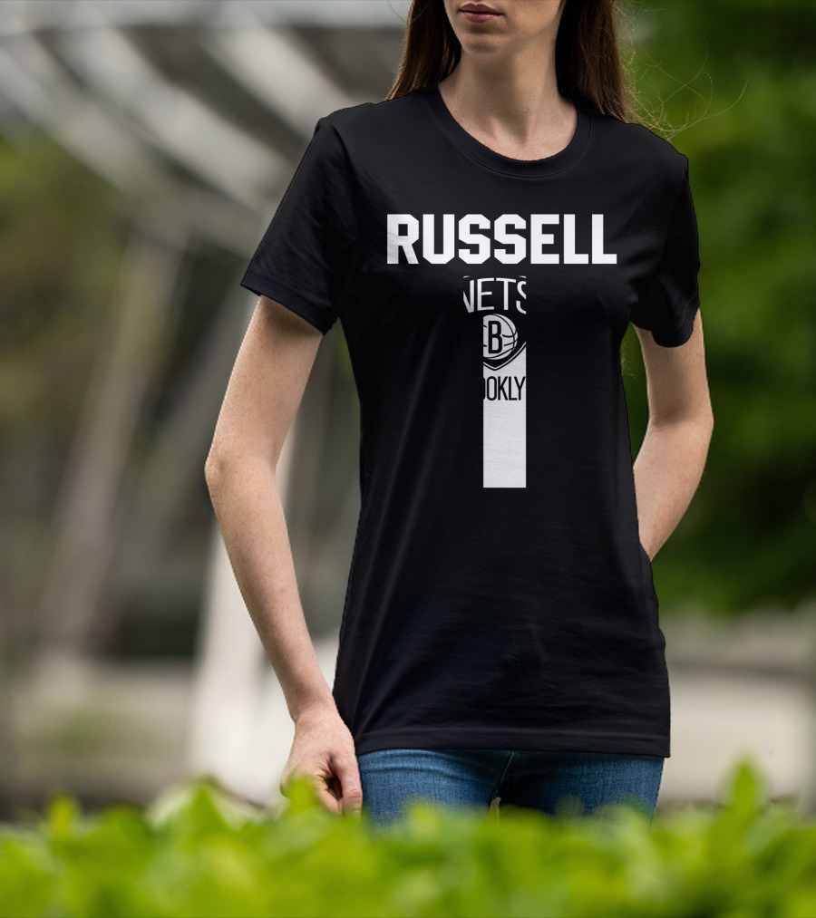 Russell Brooklyn Nets 1 T-Shirt