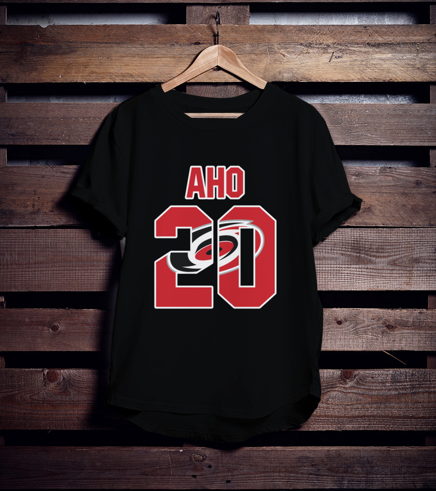 Aho 20 Carolina Hurricanes NHL Sebastian Aho T-Shirt