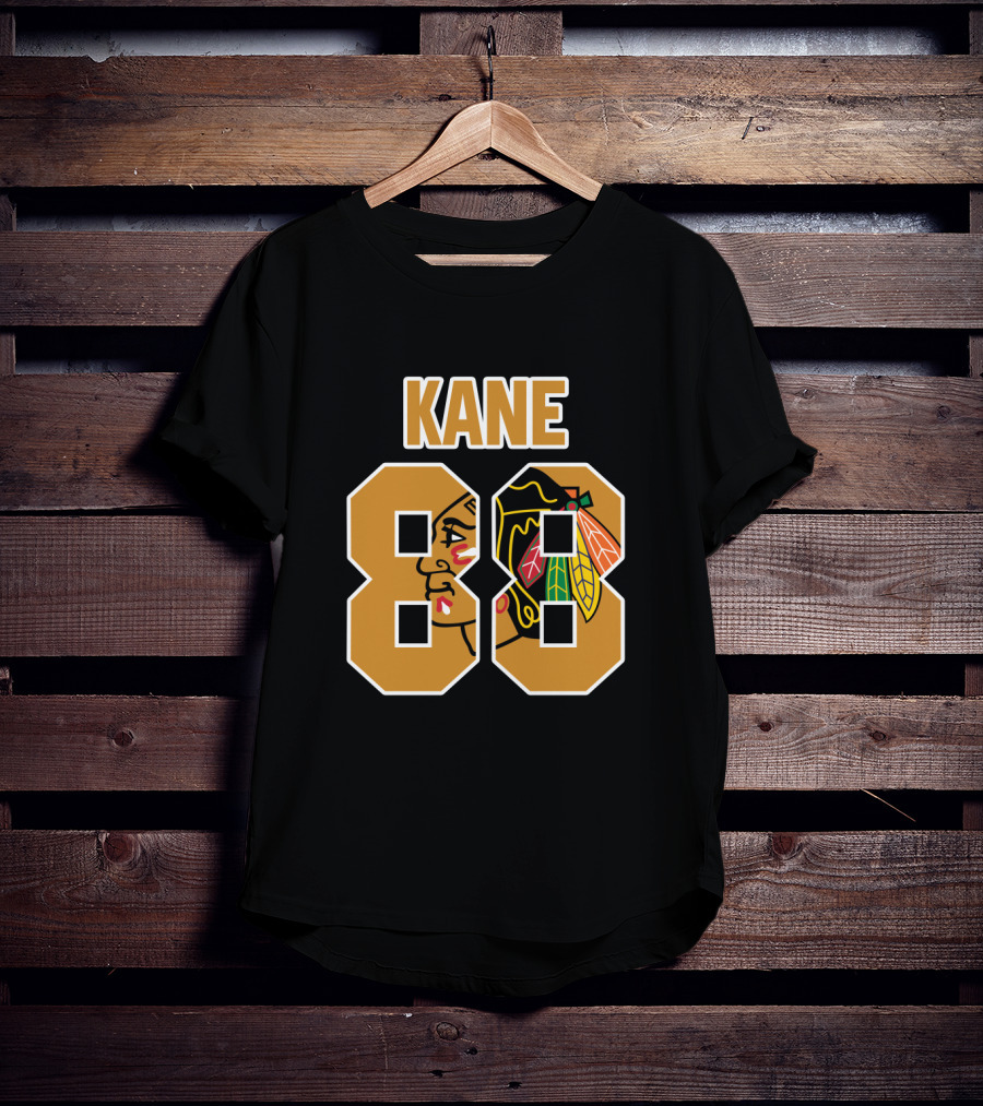 Patrick Kane 88 Chicago Blackhawks NHL Iconic Jersey T-Shirt