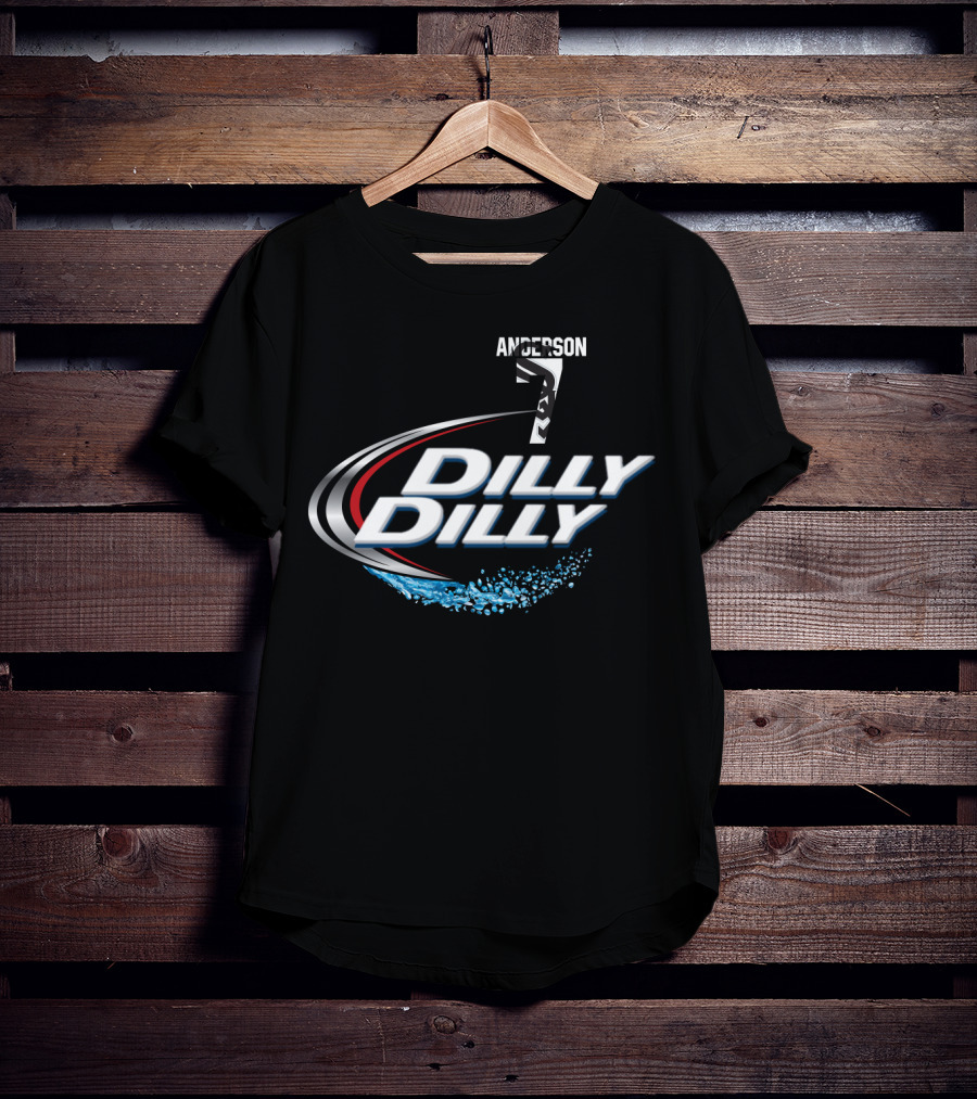 Chicago White Sox Tim Anderson Number 7 Dilly Dilly Majestic T-Shirt