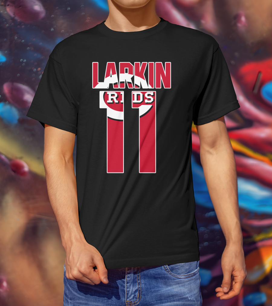 Barry Larkin Cincinnati Reds T-Shirt